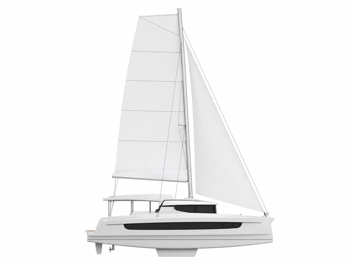 BALI 4.6 catamaran full profile