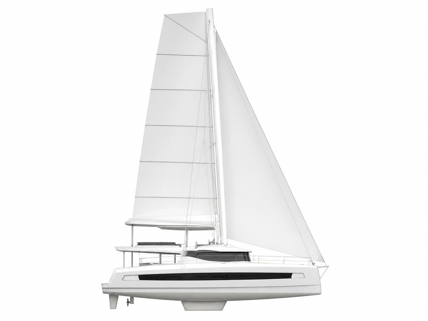 BALI 5.8 catamaran full profile