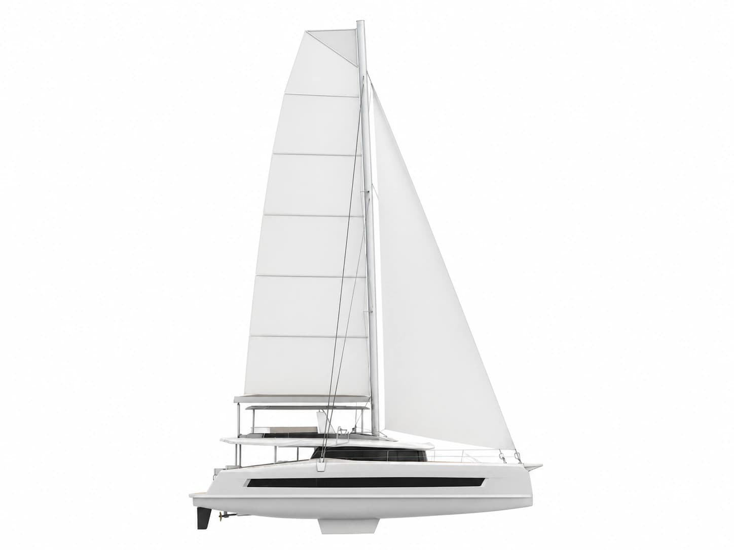 BALI 7.0 catamaran full profile