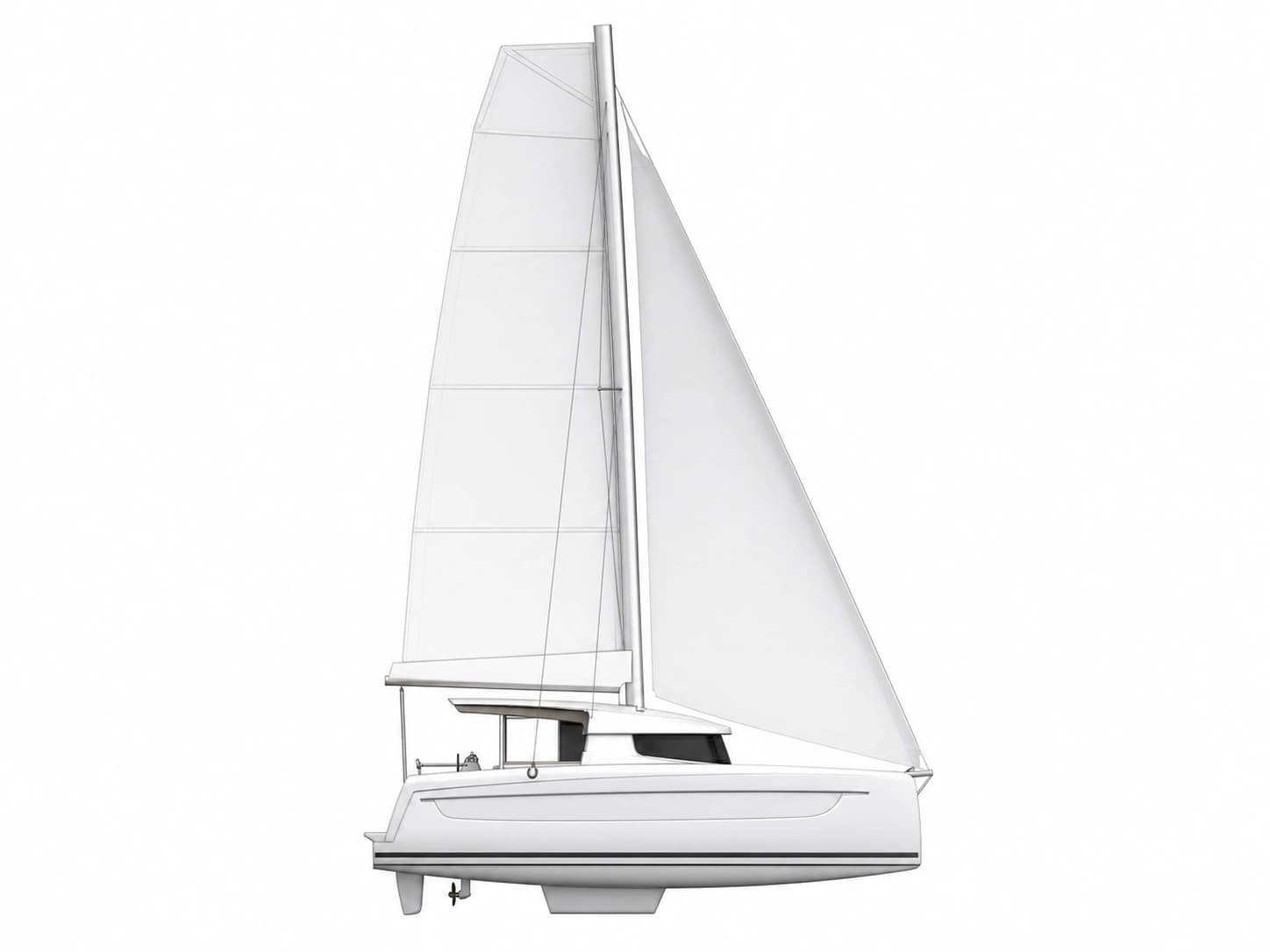 BALI CATSMART catamaran full profile