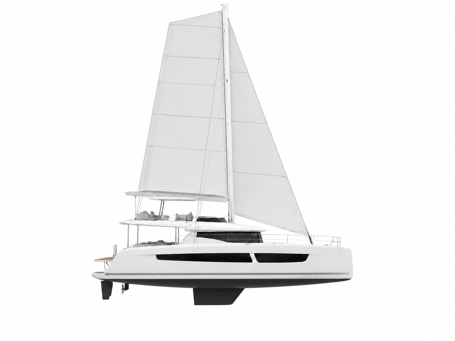 FP41 catamaran profile