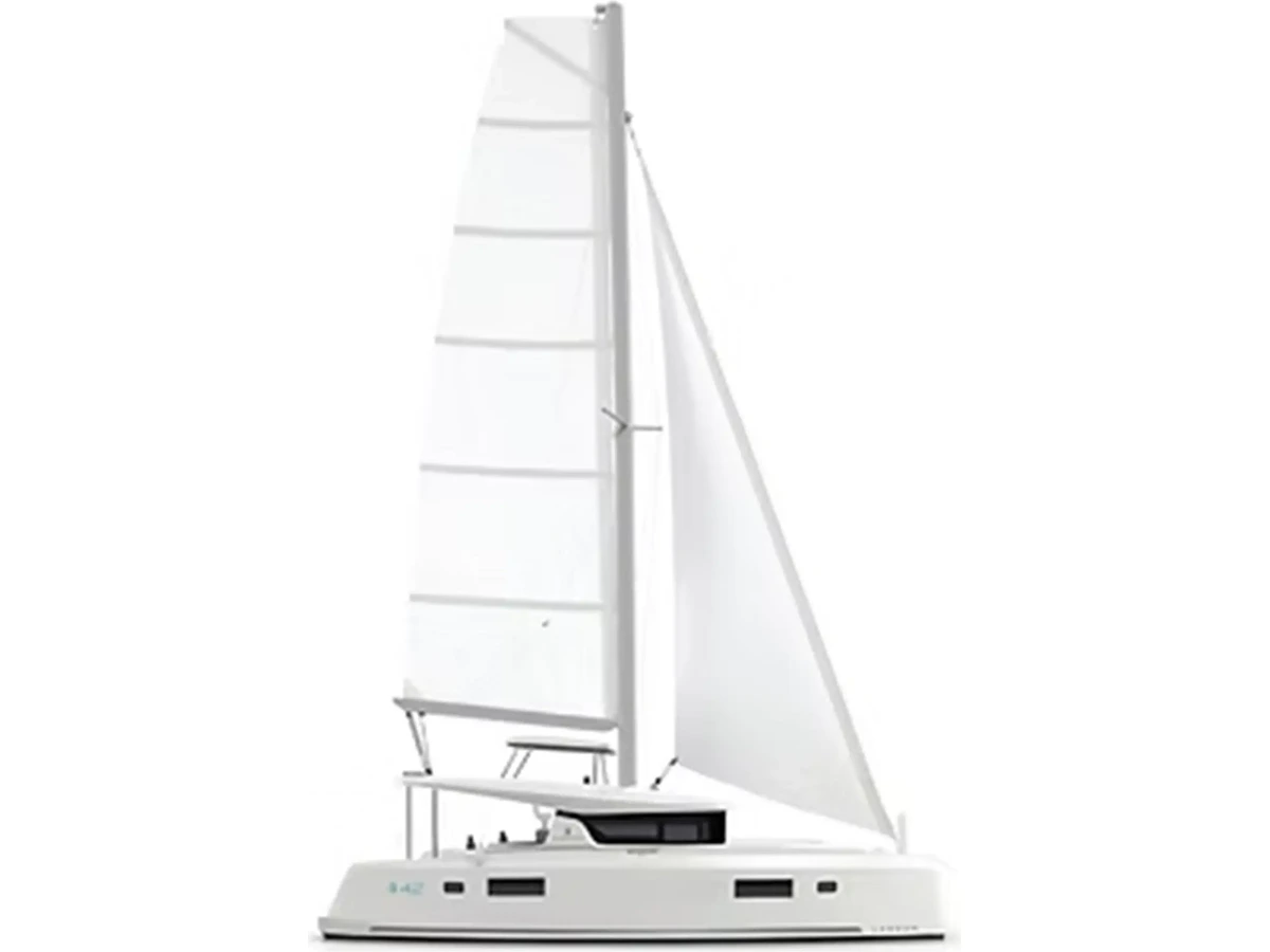 Lagoon 43 catamaran full profile