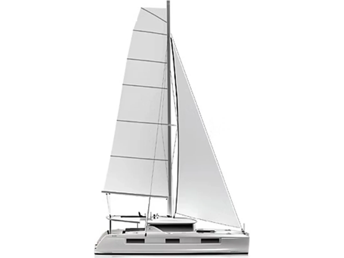Lagoon 46 catamaran full profile