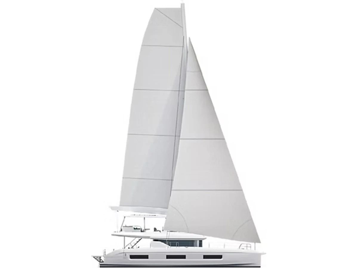 Lagoon 60 catamaran full profile