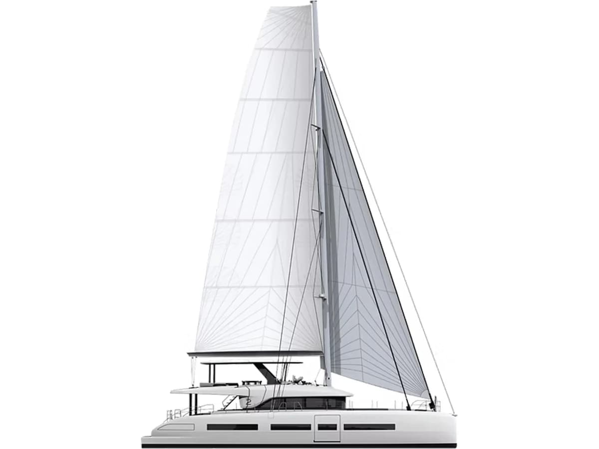 Lagoon EIGHTY 2 catamaran full profile