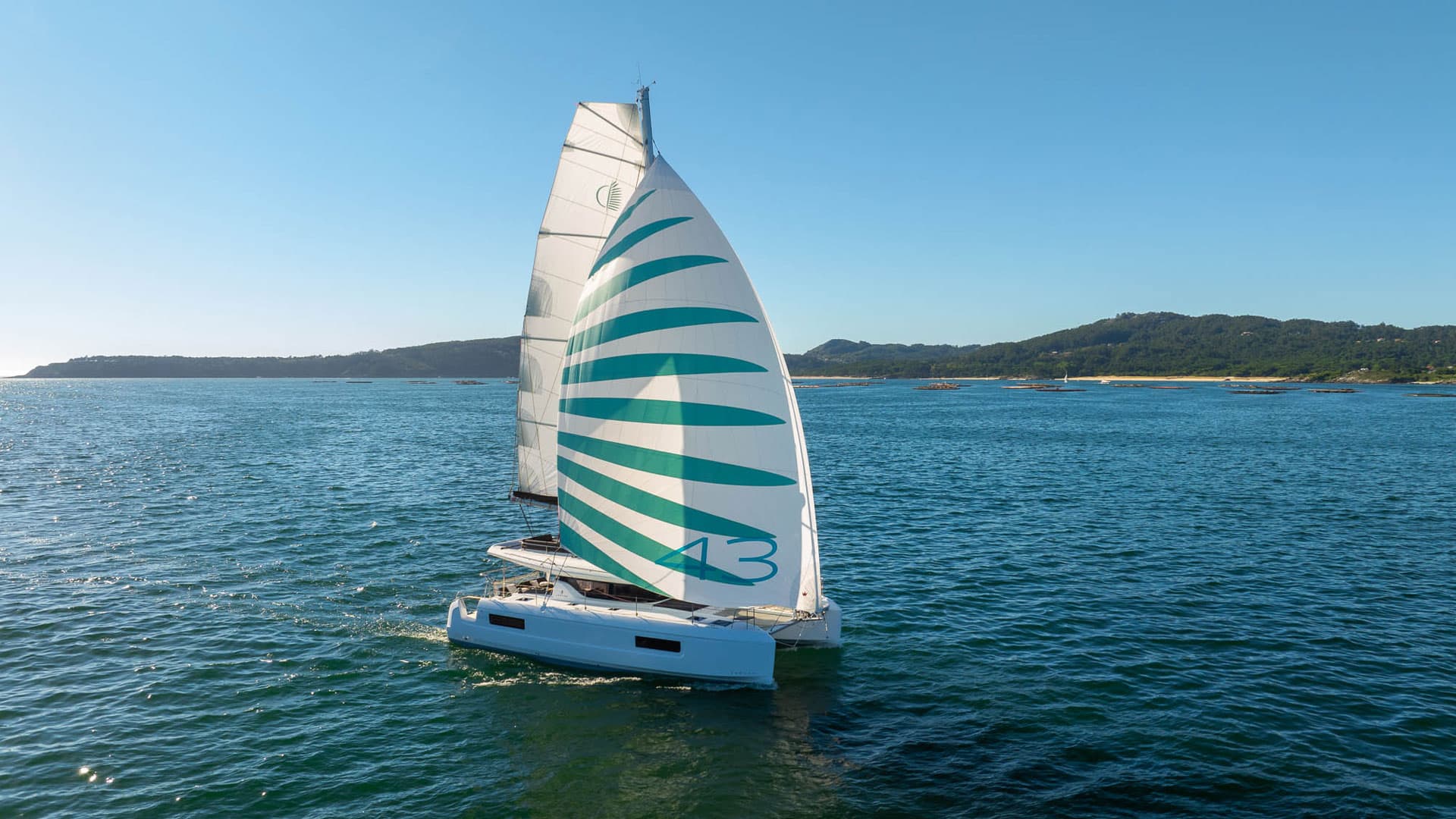Élan charter catamaran